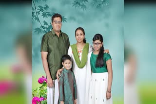 FIRE IN KUWAIT  കുവൈറ്റിൽ നാലംഗ കുടുംബം മരിച്ചു  FAMILY DIED IN FIRE ACCIDENT  ഫ്ളാറ്റിൽ തീപിടിത്തം