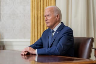 US President Joe Biden withdraws