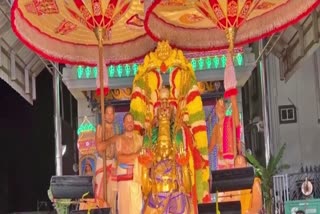 Pournami Garuda Seva in Tirumala