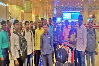 Jharkhand labourers returned home