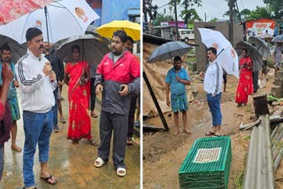 Flood in Bijapur due to heavy rain