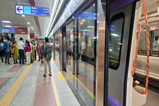 Water Logging in Metro Station