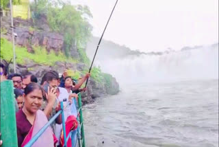 SEETHAKKA AT BOGATHA WATERFALLS