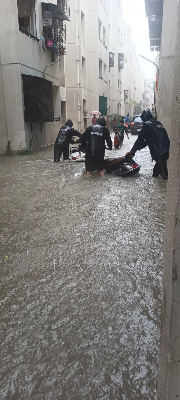 Heavy Rain Hit To Nagpur