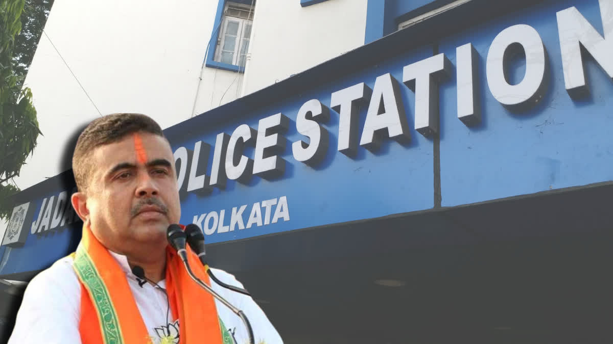 Kolkata Police Notice to Suvendu Adhikari ETV BHARAT