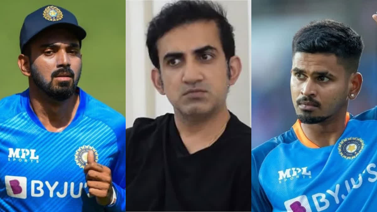 Gautam Gambhir on Shreyas Iyer KL Rahul come back  Asia Cup 2023 India Squad  Ajit Agarkar  Gautam Gambhir on Indian ODI World Cup Squad  ODI World Cup  ODI World Cup 2023  കെഎല്‍ രാഹുല്‍  ശ്രേയസ് അയ്യര്‍  ഗൗതം ഗംഭീര്‍  ഏഷ്യ കപ്പ്  ഏഷ്യ കപ്പ് 2023  ഏകദിന ലോകകപ്പ്