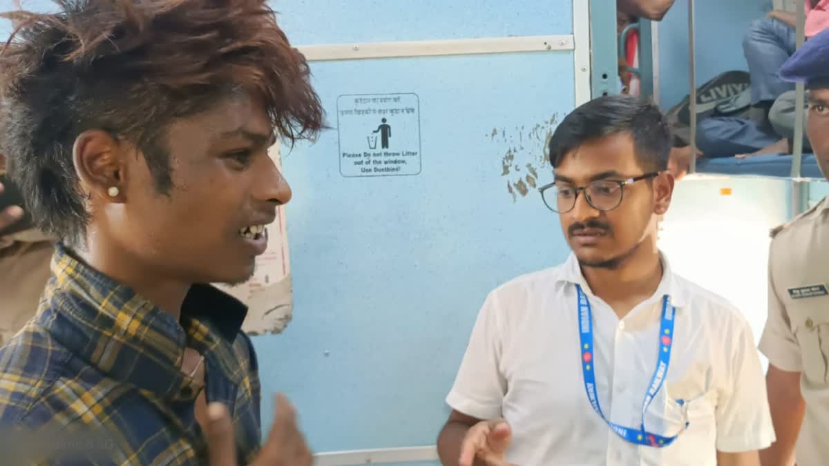 youth locked in train toilet