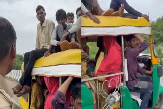 Auto video viral in Gwalior