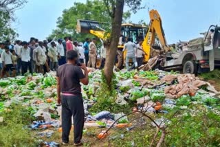 ಜೀಪ್​ ಮತ್ತು ಟ್ರಕ್​ ನಡುವೆ ಭೀಕರ ಅಪಘಾತ