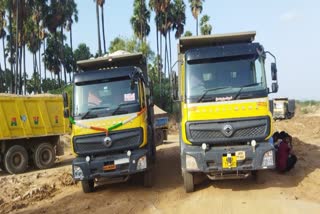 Illegal Sand Mining in YSR District