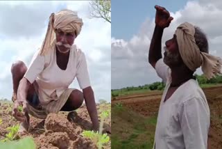 ಹೊಲದಲ್ಲಿರುವ ರೈತ