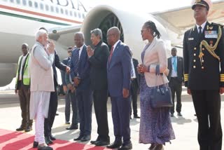 PM Narendra Modi arrives in South Africa