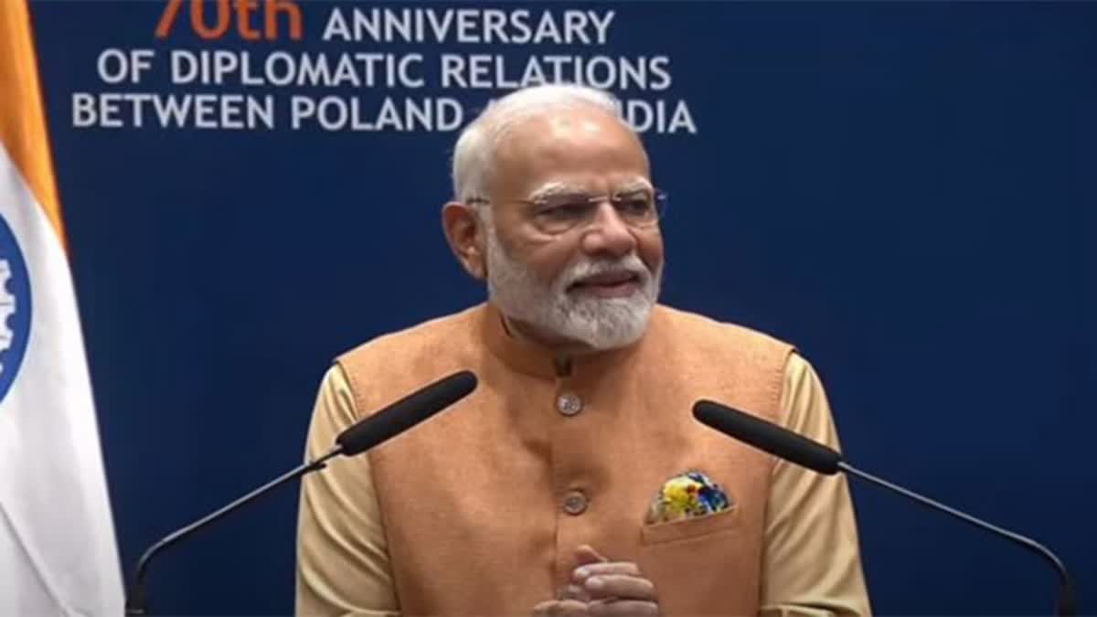 PM MODI IN POLAND