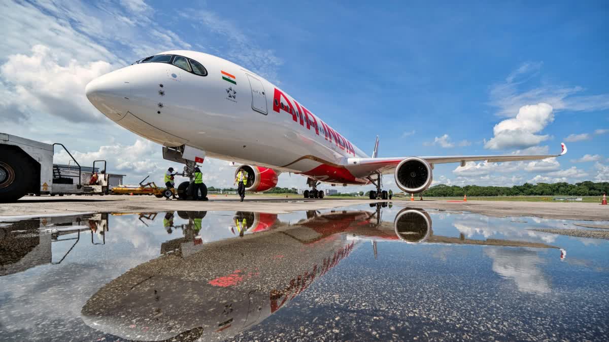 Bomb threat on Air India Flight