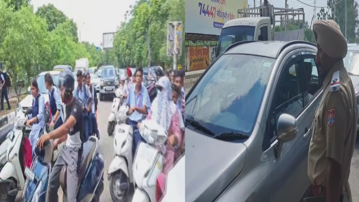 TRAFFIC POLICE IN LUDHIANA