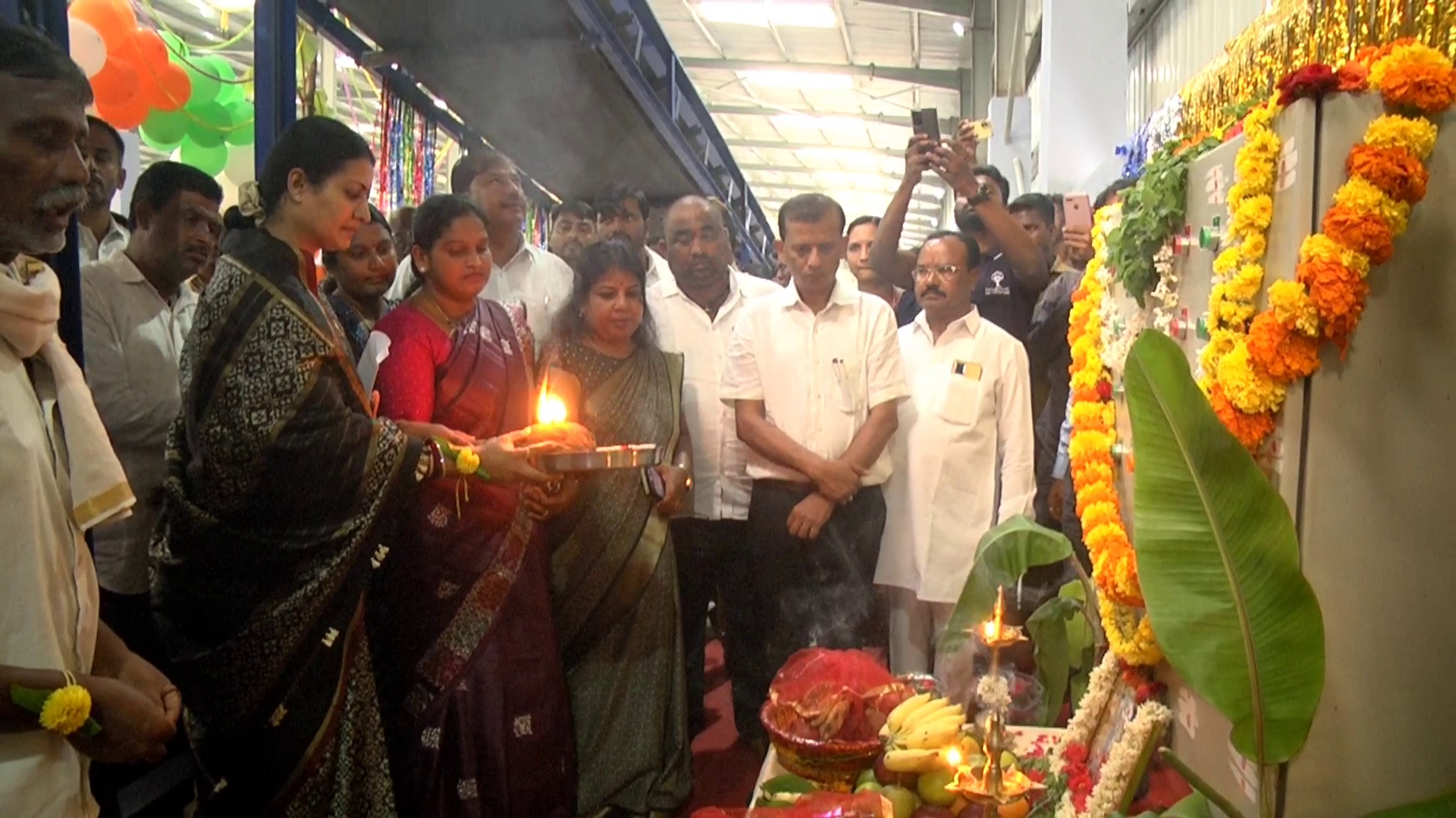 Inauguration of Solid Waste Management Plant