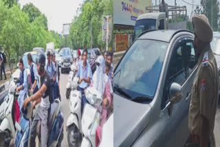 TRAFFIC POLICE IN LUDHIANA