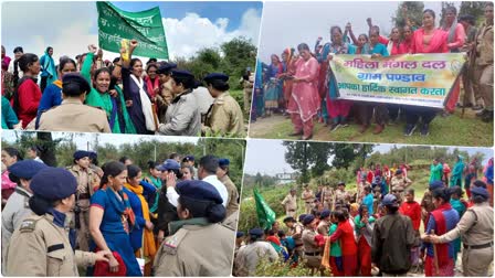 Women Protest Gairasin