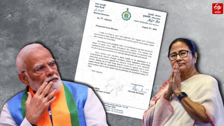 Mamata Banerjee Writes to PM Narendra Modi