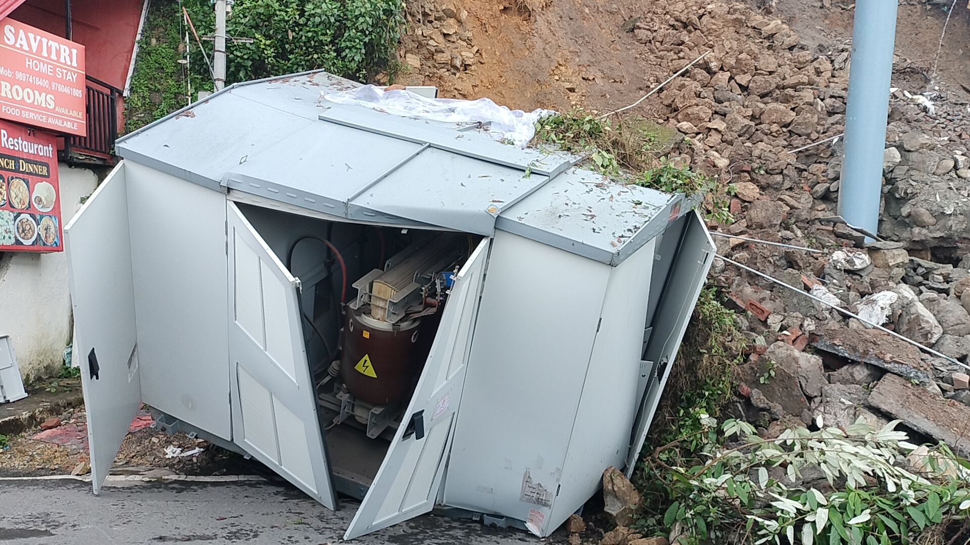 Landslide in Mussoorie