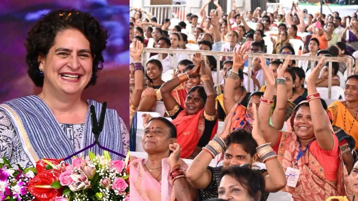 Priyanka gandhi in Chhattisgarh