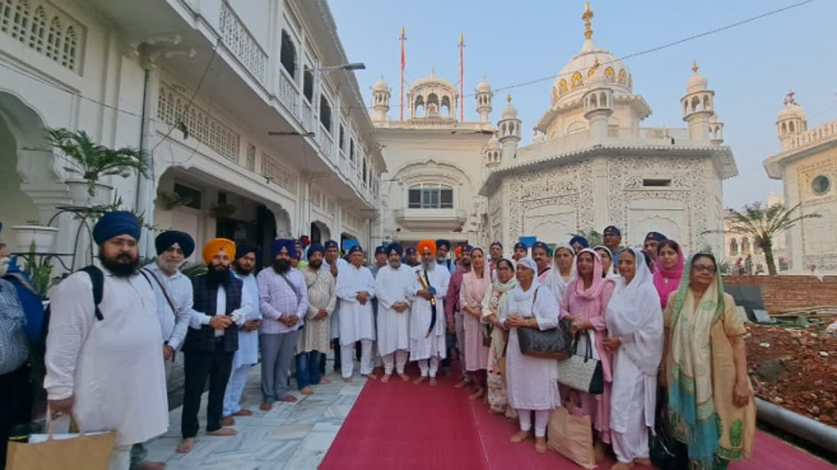 Jatha rawana to Sri Kartarpur Sahib from sri akal takhat sahib