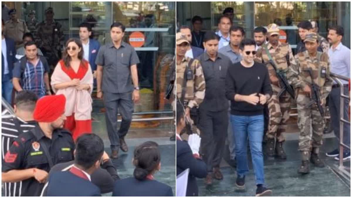 Raghav and Parineeti arrived Udaipur