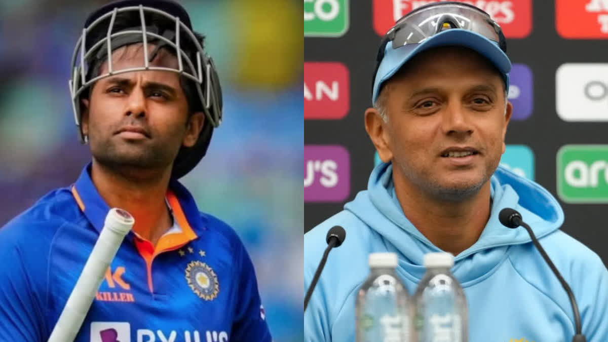 Rahul Dravid on Suryakumar Yadav  Rahul Dravid  Suryakumar Yadav  India vs Australia  ODI World Cup 2023  ഇന്ത്യ vs ഓസ്‌ട്രേലിയ  രാഹുല്‍ ദ്രാവിഡ്  സൂര്യകുമാര്‍ യാദവ്  ഏകദിന ലോകകപ്പ് 2023