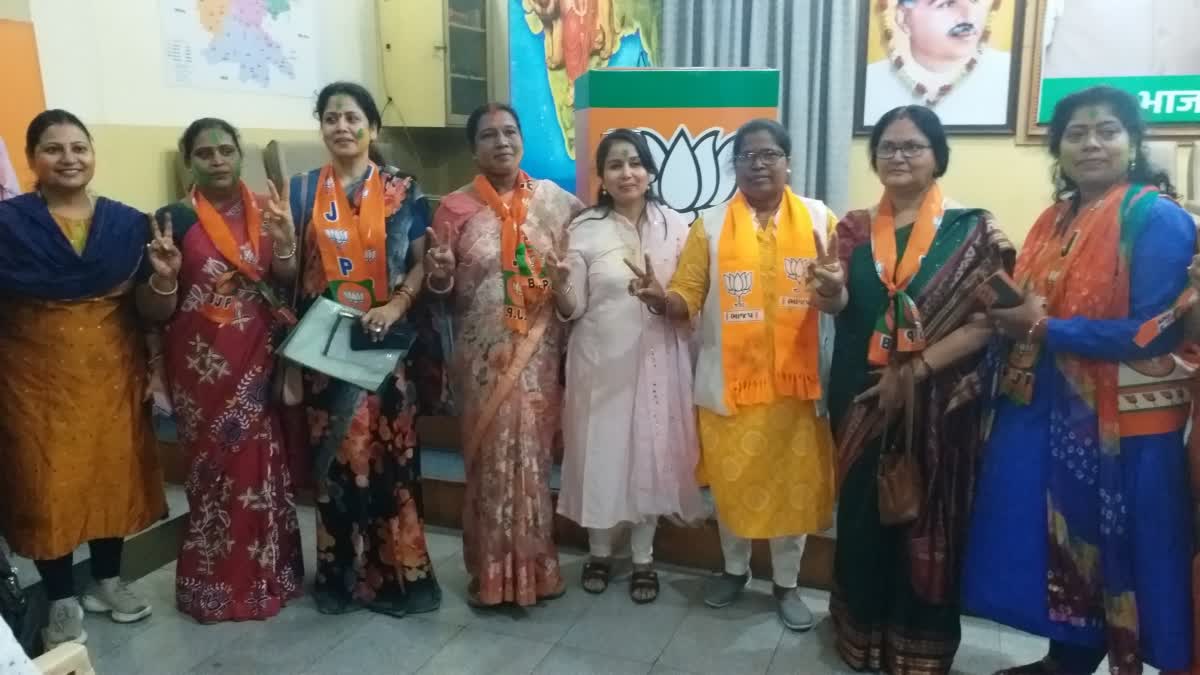 BJP Mahila Morcha expressed gratitude