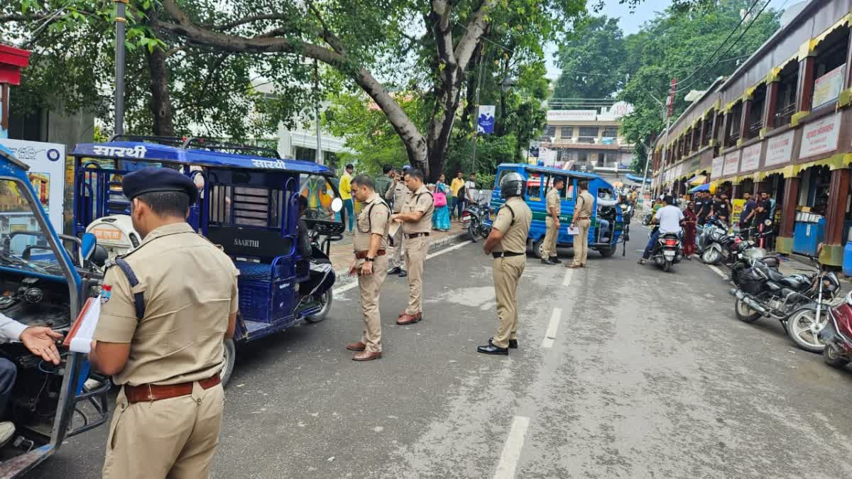 Traffic Rule Violation in Rishikesh