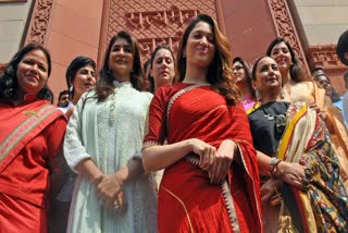 Actresses invited to new parliament building for publicity sharad pawar