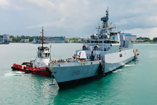 India and Singapore exhibit maritime capabilities at SIMBEX bilateral exercise in southern South China Sea