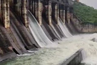Tenughat Dam gate opened in Bokaro due to rain