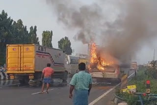 the-luxury-bus-caught-fire-and-was-destroyed