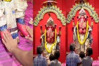 Ganesh Idol Blessings To Devotees