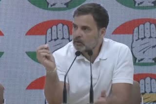 Congress leader Rahul Gandhi attacked the central government regarding women's reservation