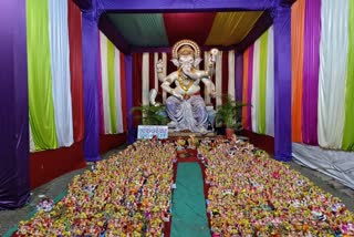 Ganeshotsav 2023 : રાજપીપળાના ભાટવાડાના ગણેશ પંડાલમાં 500 ગણેશજીની સ્થાપના