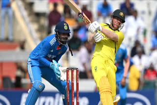 india vs australia 1st odi david warner scored half century in mohali