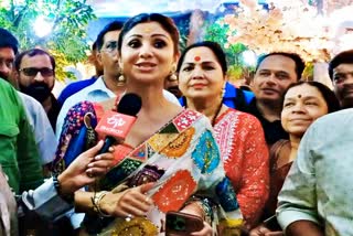 Shilpa Shetty Took Darshan Of Ganpati