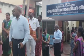 Tirupathur district collector rescued the child from alcoholic parents and put in a hostel