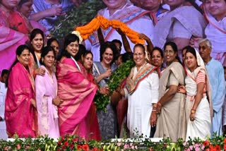 Priyanka Gandhi at Durg Mahila Samridhi Sammelan