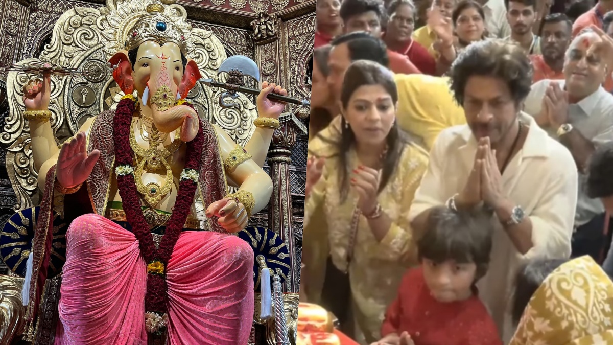 SRK visit Lalbagcha Raja