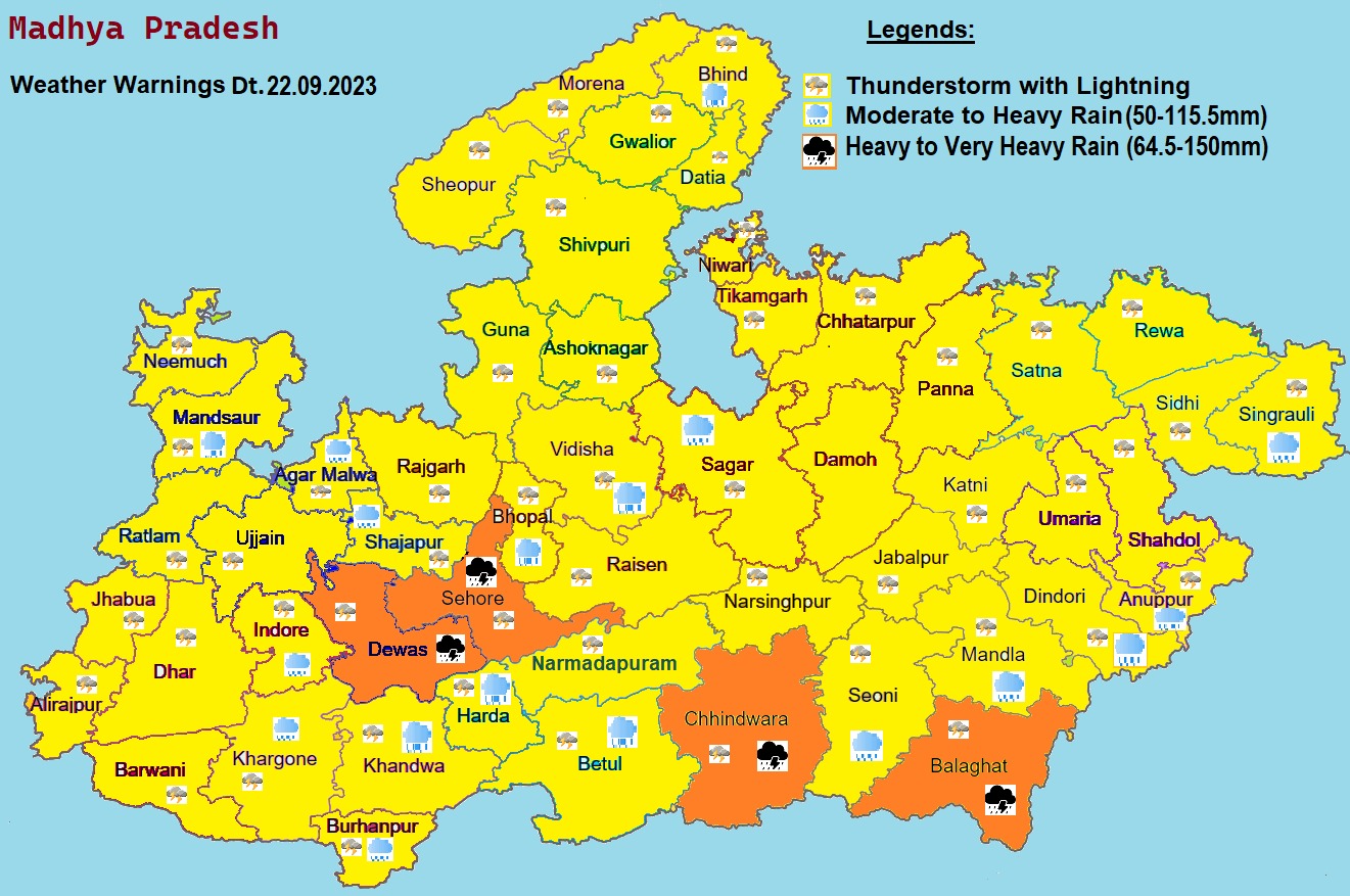 MP Heavy Rain Alert