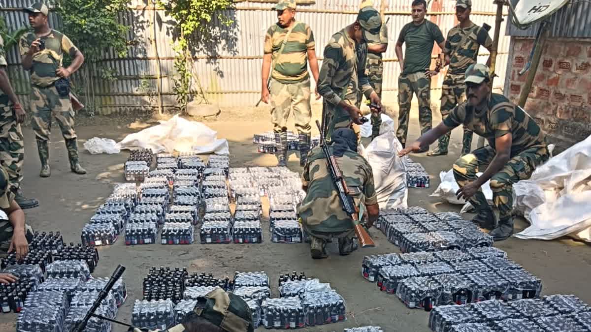 BSF nabs smuggler with 5000 bottles of banned cough syrup