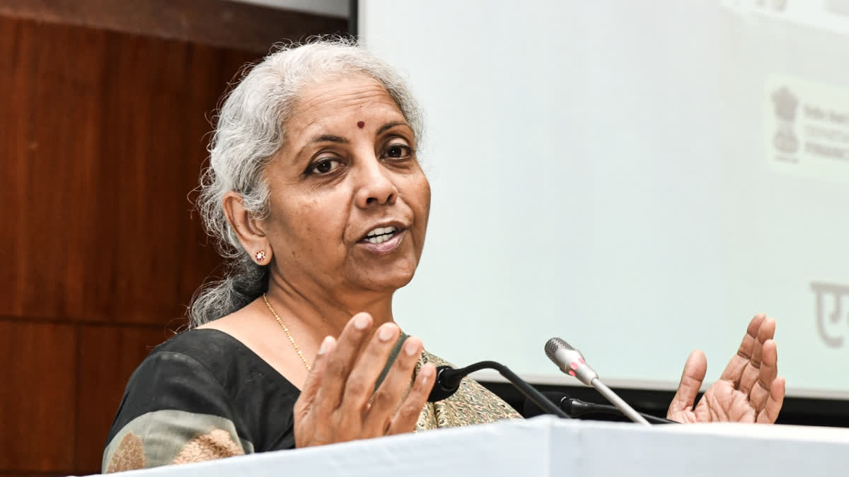 Finance Minister Nirmala Sitharaman