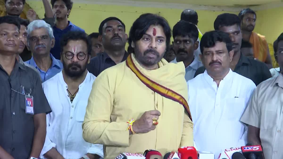 Pawan kalyan Prayaschitta Deeksha