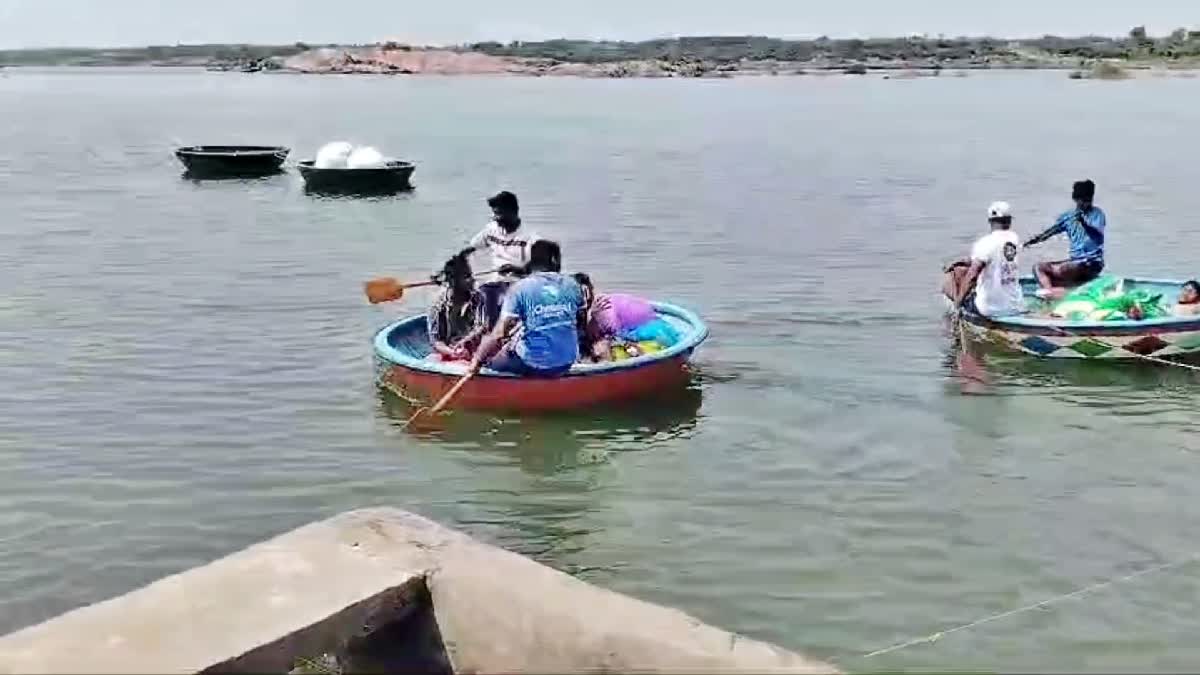 Fishermen Rescued Three Man in Krishna River