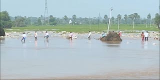 Road Damage At Burugadda Nallacheruvu