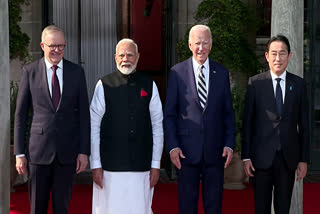 Prime Minister Narendra Modi welcomed upon his arrival in the United States