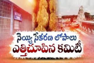 TTD Report to Laddu Issue